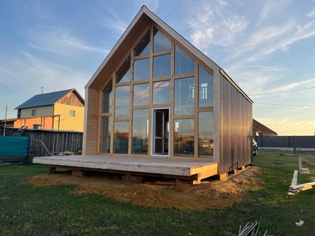 Строительство дома из СИП-панелей